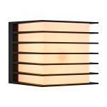 Nordlux Fluctus Applique Murale Métal Noir | Convient pour E27