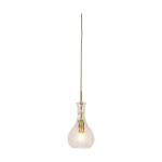 It's about RoMi Suspension Luminaire Brussels Verre Dorée | Convient pour 1x E14 