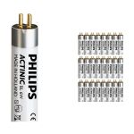 Lot 25x Philips MASTER Actinic BL T5 Short 6W - Ultra-violet | 21cm