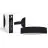 D'Lite Plafonnier Lunelle 50cm Textile Noir | Convient pour 3x E27 