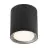 Nordlux Plafond Spot Landon 14 Métal Noir 6.5W 600lm - 827 Blanc Très Chaud | IP44 - 3 Niveaux De Gradation Dimmable