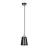Emibig Suspension Luminaire Bolero Acier Noir | Convient pour 1x E27 - Max 15W