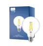 Philips MASTER Value LED Globe E27 93mm Filament Claire 5.9W 806lm - 922-927 Blanc Très Chaud | Meilleur Rendu Des Couleurs - Dimmable - Équivalent 60W