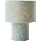 Brilliant Lampe De Chevet Teddy Métal Textile Vert | 230mm - Convient pour 1x E27