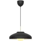 DFTP by Nordlux Latif Suspension Luminaire Métal et Verre Noir | 400mm - Convient pour E14