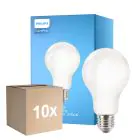 Lot 10x Philips Corepro LED Ampoule E27 Poire Dépolie 13W 2000lm - 827 Blanc Très Chaud | Équivalent 120W
