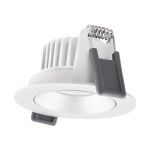 Ledvance LED Spot Adjust Aluminium Wit 8W 720lm 36D - 940 Koel Wit | Zaagmaat 68mm - IP20 - Beste Kleurweergave - Dimbaar