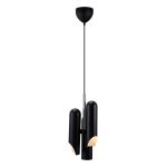 DFTP by Nordlux Rochelle Pendelarmatuur Metaal Zwart | 207mm - Geschikt voor 3x GU10