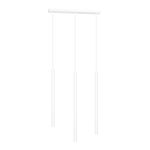 Emibig Hanglamp Selter Staal Wit | Geschikt voor 3x G9 - Max 8W