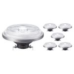 Voordeelpak 6x Philips MASTER LED Spot G53 AR111 10.8W 600lm 24D - 927 Zeer Warm Wit | Beste Kleurweergave - Dimbaar - Vervangt 50W