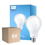Voordeelpak 6x Philips Corepro LED Lamp E27 Peer Mat 23W 3452lm - 840 Koel Wit | Vervangt 200W