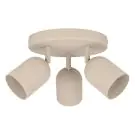 Eglo Plafond Spot Tilston Staal Zanderig | Geschikt voor 3x E14