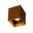 SLV Up/Down Wandlamp Staal Roestig Vierkant 14W 548lm - 830-840 CCT | Buitenverlichting - IP65
