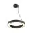 SLV Medo Ring 60 Hanglamp Aluminium Zwart 26W 4000lm 110D - 930-940 CCT | Beste Kleurweergave - Dali Dimbaar 