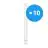 Voordeelpak 10x Ledvance Dulux-L LED 18W - 830 Warm Wit | 4-Pin - Vervangt 36W
