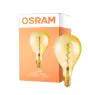 Osram Vintage 1906 LED E27 Peer Filament Goud 160mm 5W 300lm - 820 Zeer Warm Wit | Dimbaar - Vervangt 40W