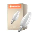 Ledvance LED Classic E14 Kaars Filament Mat 2.2W 470lm - 827 Zeer Warm Wit | Vervangt 40W