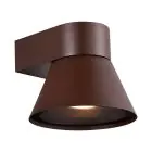 Nordlux Kyklop Cone Wandlamp Aluminium Roestig | Geschikt voor GU10