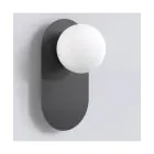 Emibig Wand en Plafondlamp Viva Staal Zwart | Geschikt voor 1x G9 - Max 8W