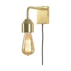 It's about RoMi Wandlamp Madrid Ijzer Goud S | Geschikt voor 1x E27 