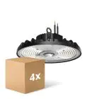 Voordeelpak 4x Noxion LED Highbay Ecowhite V2.0 200W 32000lm 90D - 840 Koel Wit | IP65 - 1-10V Dimbaar