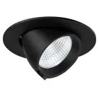 Noxion LED Spot Forza V2 Aluminium Zwart 32W 3700lm 36D - 930-940-957 CCT | 160mm - Zaagmaat 145mm - Beste Kleurweergave