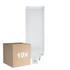 Voordeelpak 10x Ledvance Dulux-TE LED 10W 1100lm - 840 Koel Wit | 4-Pin - Vervangt 26W