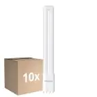 Voordeelpak 10x Noxion Lucent PL-L LED 11.9W 1450lm - 830 Warm Wit | 4-Pin - Vervangt 24W