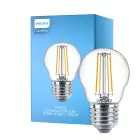 Philips Corepro LED Lustre E27 Kogel Filament Helder 4.3W 470lm - 827 Zeer Warm Wit | Vervangt 40W